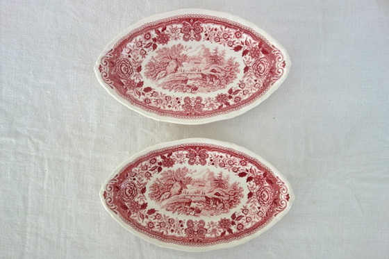 Image 1 of 3 platos rojos de Villeroy & Boch Burgenland