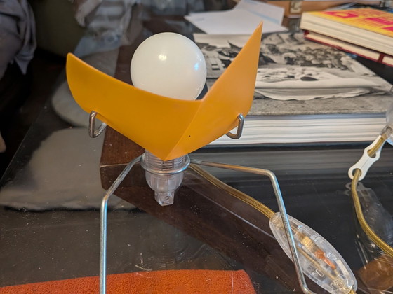Two iconic Black+Blum Reading Lamps (Reading Light), a postmodern design piece by the studio, Glass, Metal (photo 2 of 5)