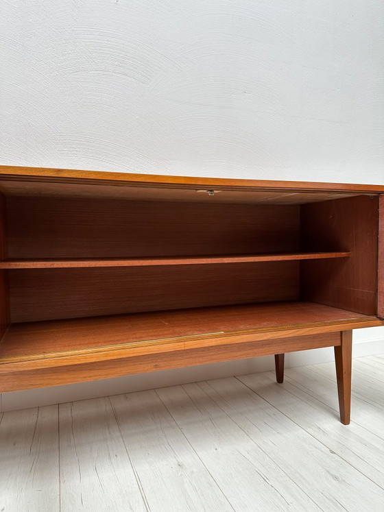 Image 1 of Extra Large 1960s Danish Teak Sideboard – Minimalist Mid-Century Credenza 250 cm