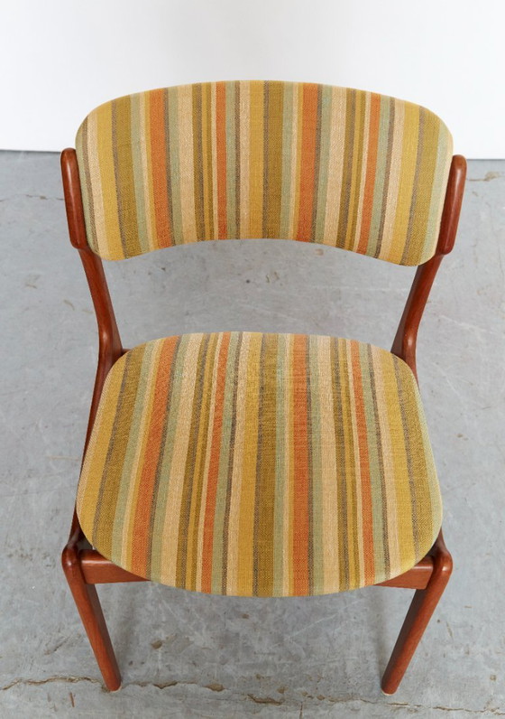 Image 1 of Sedie da pranzo n. 49 di Erik Buch per O. D. Møbler, anni '70, set di 4