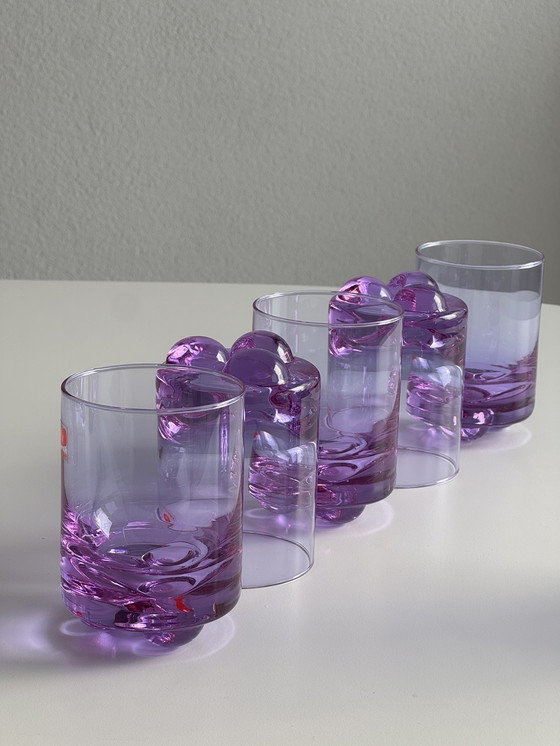 Image 1 of Cristalleria Vecris Glazen & Ijsemmer | Italië ‘70