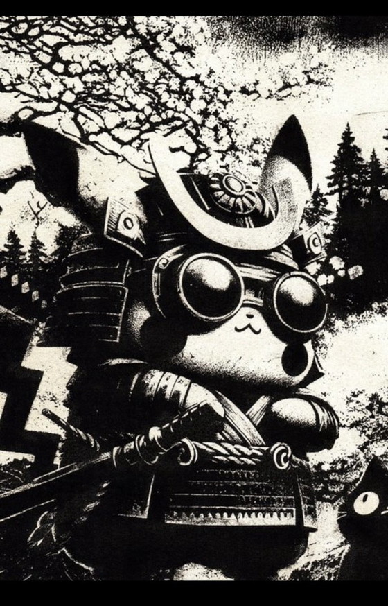 Arte Pokémon Esclusiva: Path of the Golden Thunder – Dipinti e disegni, Altro (photo 3 of 7)