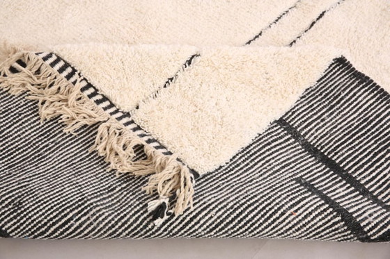 Image 1 of Beni-Ourain-Teppich aus echter Wolle, Farben individuell anpassbar, 300 cm x 200 cm