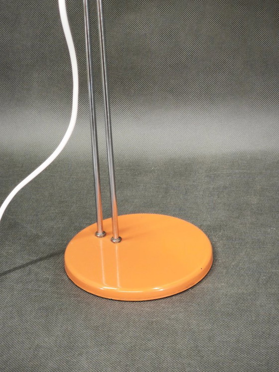 1960s Space Age Table Lamp by S. Jindra for Lidokov, Czechoslovakia – Chrome, Metal (photo 8 of 12)