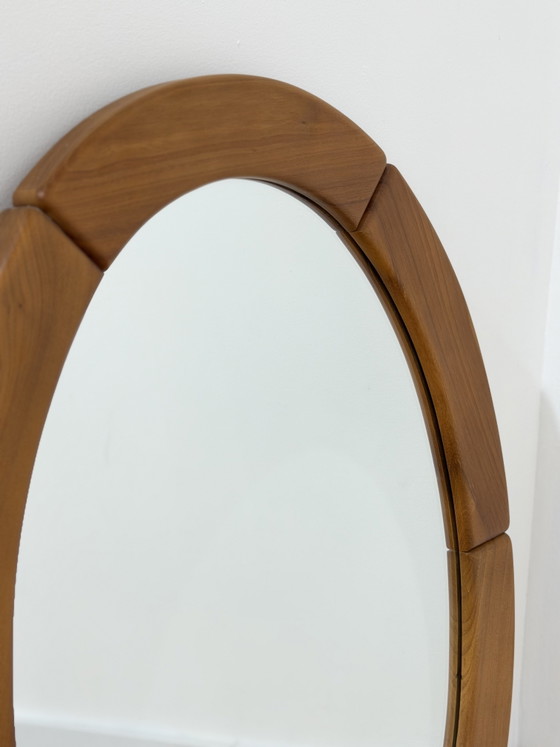 Specchio Ovale in Olmo Massiccio – Wood (photo 5 of 8)