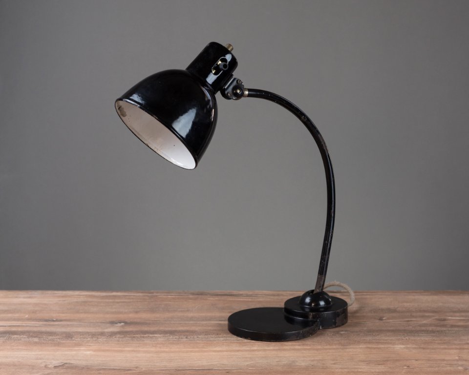 Original Zirax Bauhaus table lamp 1930s – Industrial desk lamp