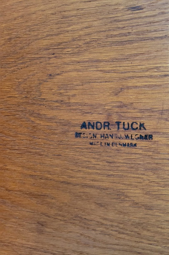 Image 1 of Hans J. Wegner AT327 dining table for Andreas Tuck, Denmark 1965