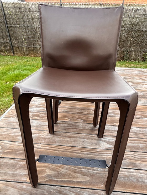 Image 1 of 4 chaises Cassina CAB410 - par Mario Bellini