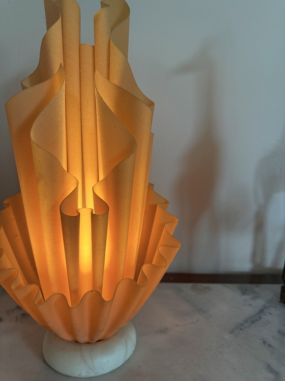 Image 1 of Lampada da tavolo vintage "Corolle", Georgia Jacob anni '70