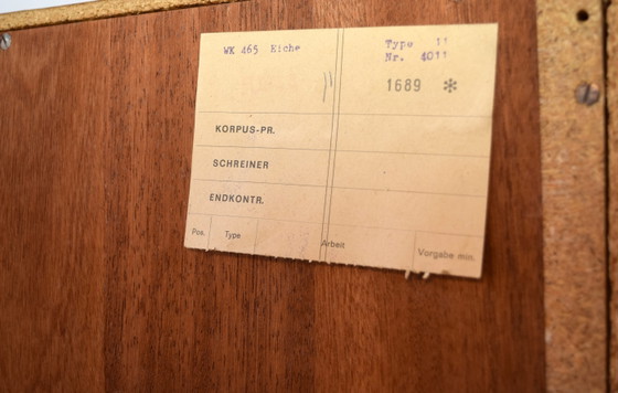 Image 1 of WK Furniture consoletafel/dressoir/plank uit de jaren 60