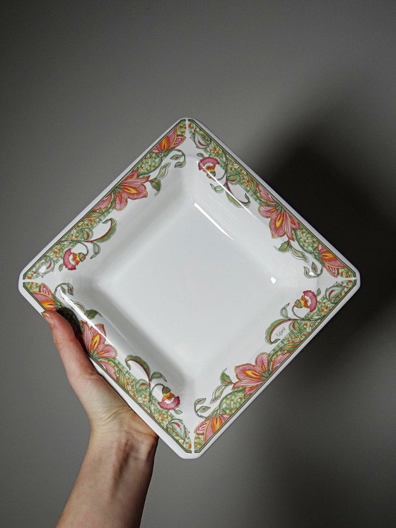 Image 1 of Set di 4 piatti/vassoi Tiffany Boutique, in ceramica italiana vintage.