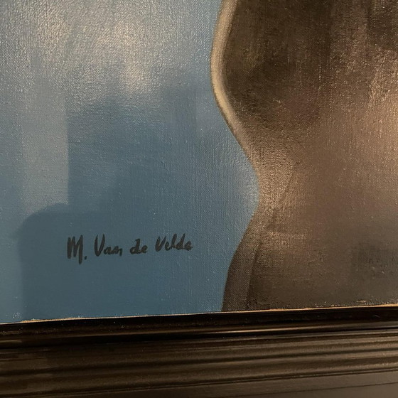 Michel Van De Velde, Métamorphose Marine, Oil on Canvas, 1993 – Paintings & Drawings (photo 10 of 14)