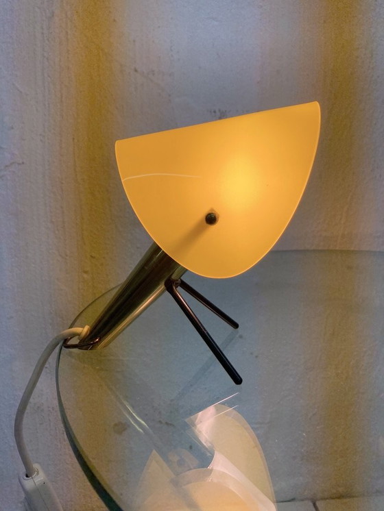 Image 1 of Small Mid-Century Table Lamp Design Ernst Igl for Hillebrand 50s