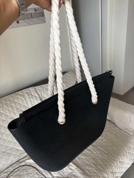 Borsa Nera Con Foulard Liu Jo – Borse tote, Cotton, Metal (photo 5 of 13)