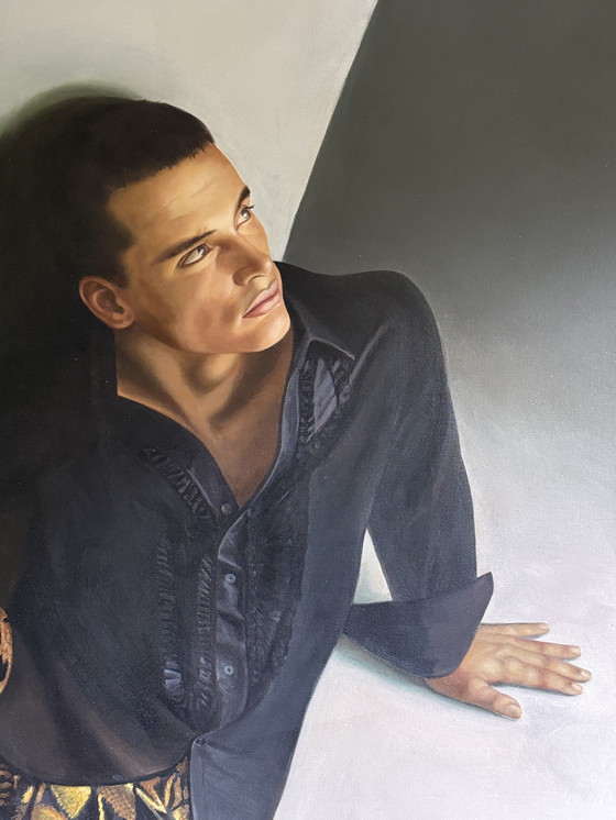 Image 1 of Man with Gucci pant print XL