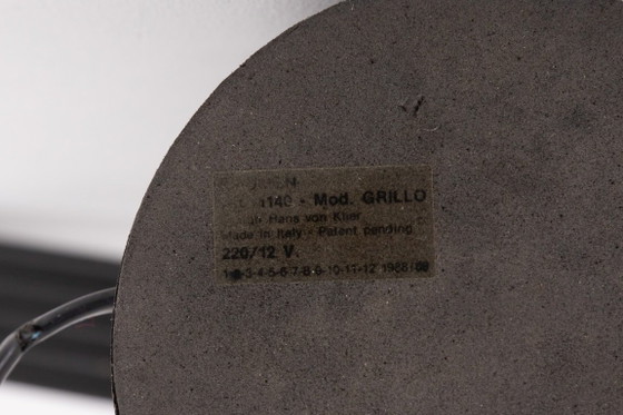 Image 1 of Lámpara de escritorio posmoderna «Grillo» de Hans von Klier para Bilumen, Italia, década de 1980.