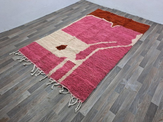 Image 1 of Tapis marocain artisanal en laine 300cmx150cm
