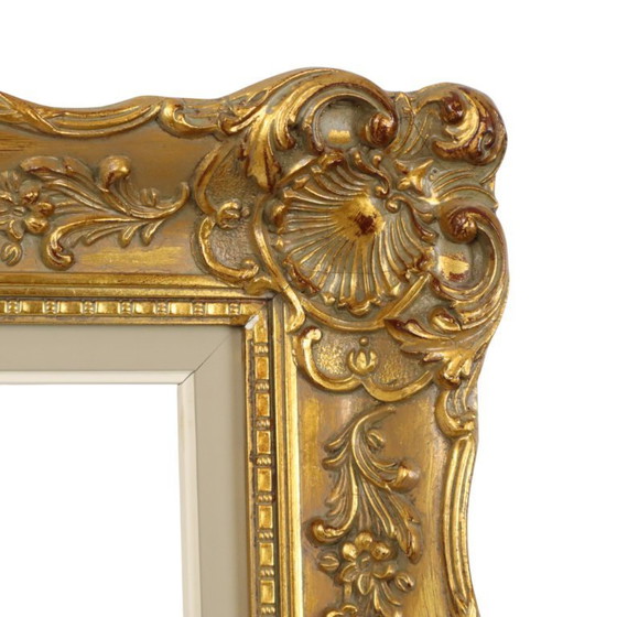 Image 1 of Classic Baroque Style Wooden Frame 76x66cm