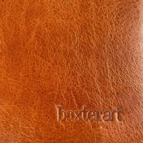 Image 1 of Mesa de centro "Trinity" de cuero Baxter Diseño italiano 1980