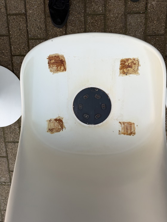 Image 1 of 4x original Knoll Tulip dining chairs by Eero Saarinen