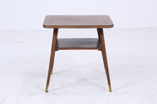 Beautiful vintage side table | Mid - Century coffee table Telephone table 60s retro living room #06-16