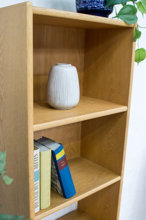 Image 1 of Libreria d'epoca a ripiani alti in rovere