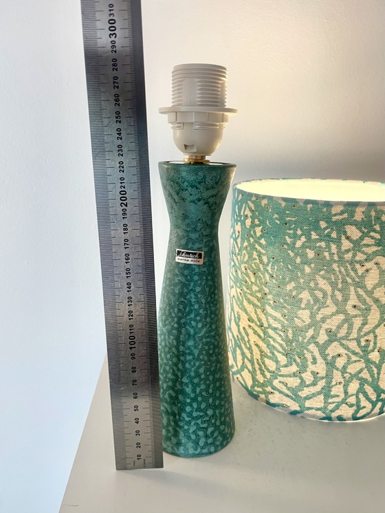 Image 1 of Very narrow Scheurich vase lamp - cordless - sideboard lamp