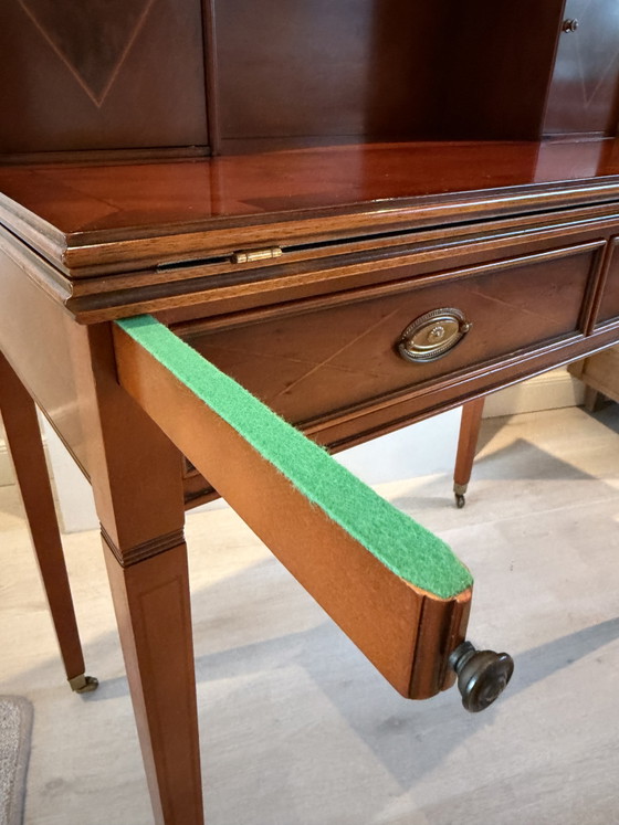 Heldense Scrivania da Donna, Segretario, Mogano, Stile Inglese – Credenze, Wood (photo 3 of 14)