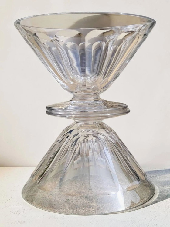 Baccarat - 6 kristallen champagneglazen model REX van ca. 1920/30 Art Deco – Glazen & Karaffen, Crystal, Glass (photo 3 of 7)