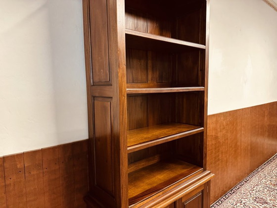 Libreria classica inglese – Librerie, Wood, Brass (photo 5 of 9)