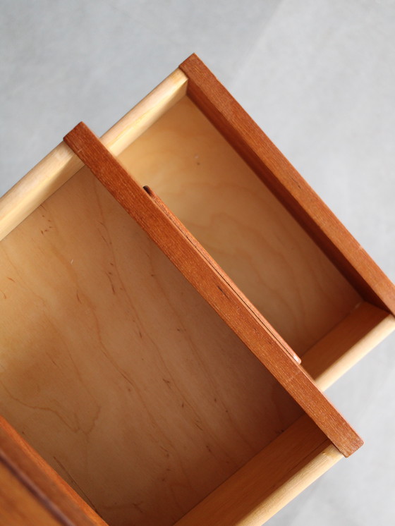 Image 1 of Vintage Danish freestanding desk in teak