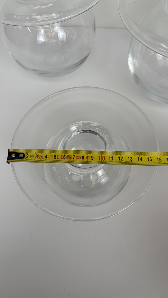 Image 1 of 3 x Nanny Still Saturn Glasvasen Set Stil von Riihimäen Lasi