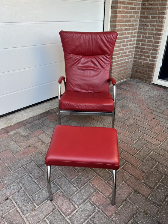 Image 1 of Sessel mit Fußhocker und Liegefunktion