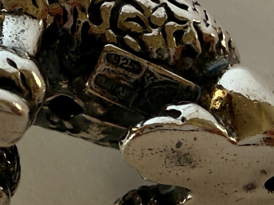 Image 1 of Saturno sterling silver poodle 