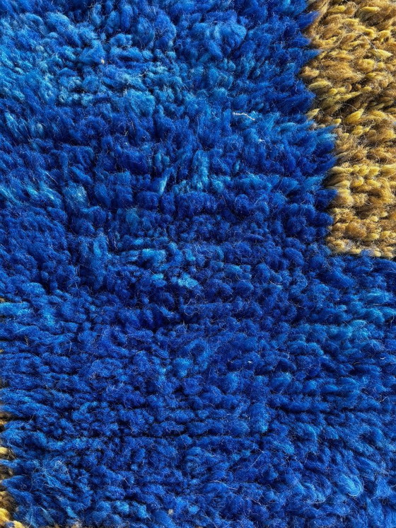 Image 1 of Moroccan Modern Rug 200x300 cm – Handmade Wool Berber Rug – White Textured Geometric Design