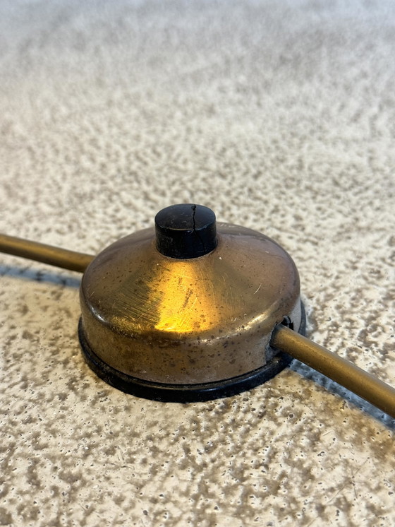 Image 1 of BRONZE-BODENLAMPE VON STEWART ROSS JAMES FÜR HANSSEN LIGHTING, VEREINIGTE STAATEN, 1960er Jahre