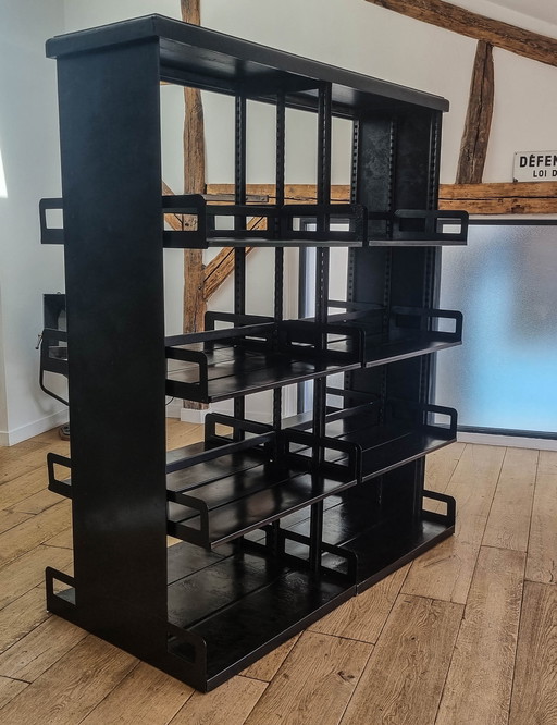 Strafor" double-sided bookcase