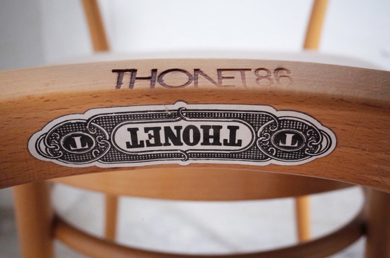 Image 1 of 4x Thonat modello 209 in legno curvato