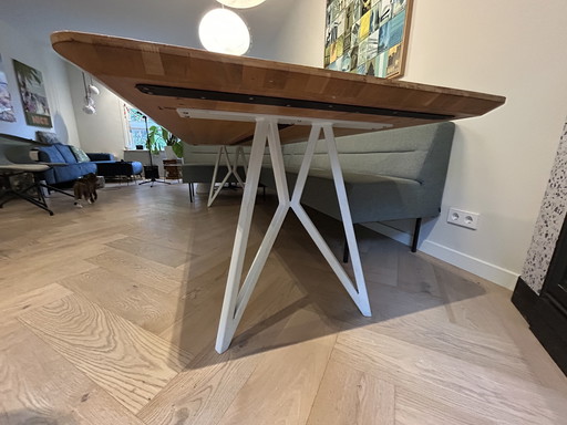 Studio Henk 260x100 Butterfly Eiken Design Eettafel 