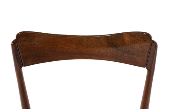 Set di 6 sedie da pranzo in palissandro, sedie da pranzo nuove, imbottite, stile vintage – AWA, Wood (photo 14 of 17)