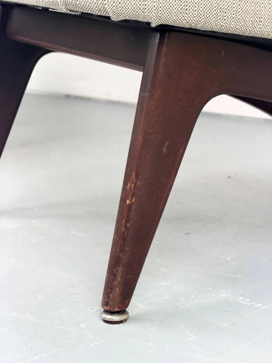 Poltrone lounge con nuovo tessuto, anni '50, Set di 2 – Legno, Mid Century Modern (photo 16 of 23)