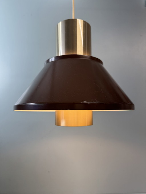 Mid-Century Danish Pendant Lamp "Life" Fog & Mørup – plafondlampen, Metal