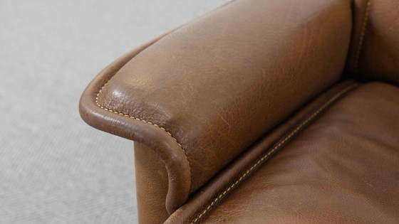 Image 1 of Modular De Sede Sofa DS-12 in Cognac Leather, 70s