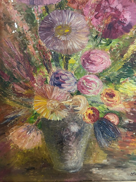 Image 1 of oil on canvas from the 1950s