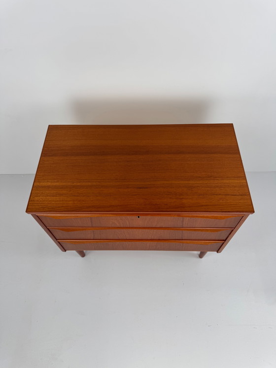 Image 1 of Commode en teck danois, Danemark, années 1960