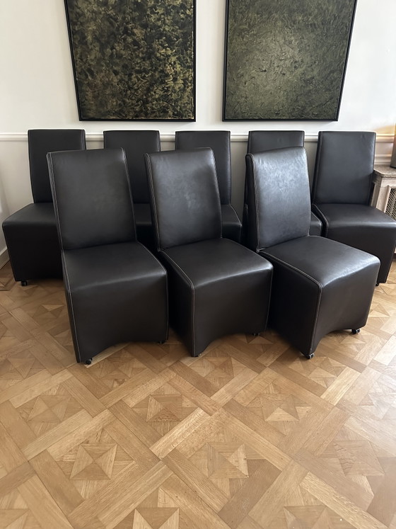 Image 1 of 8 eetkamerstoelen