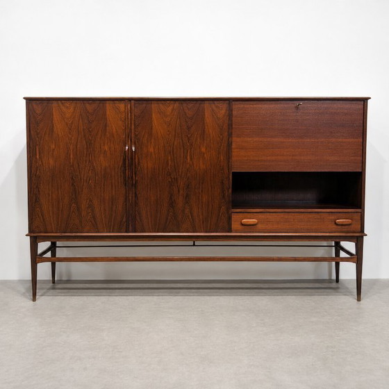 Image 1 of Buffet haut en palissandre danois avec meuble bar