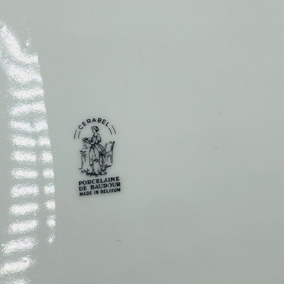 Piatto in Porcellana Cerabel Woluwe 1963 – Decorazioni murali, Ceramica (photo 8 of 8)