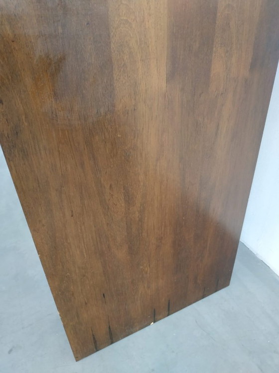 Image 1 of Buffet/armoire murale vintage danoise des années 1970 en palissandre avec portes coulissantes