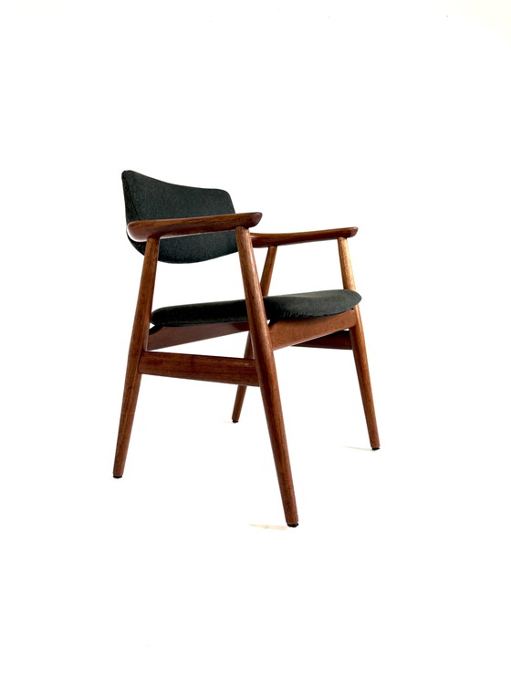 6x GM11 restaurées, Glostrup Møbelfabrik ‘60 – Chaises de salle à manger, Wood, Wool (photo 8 of 15)